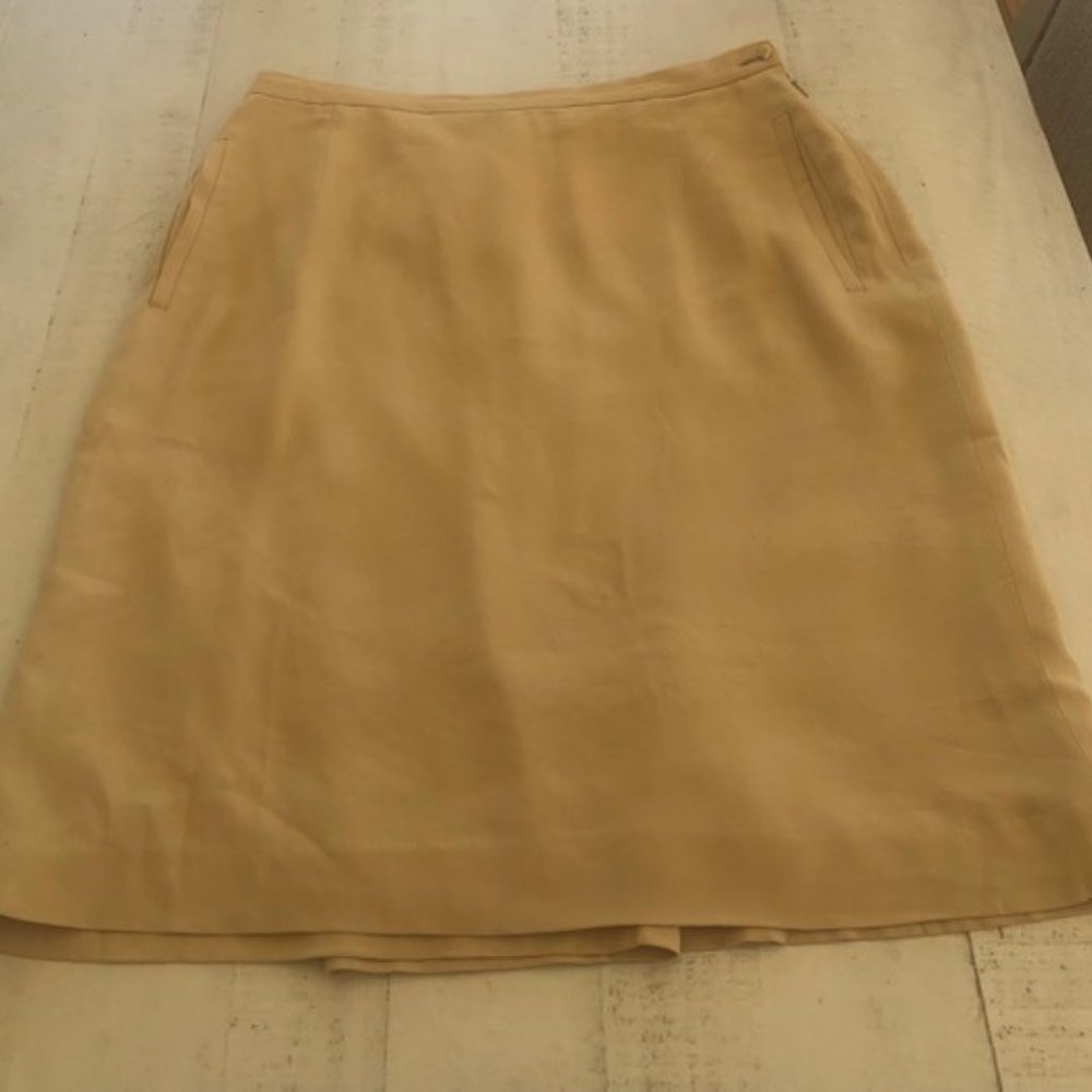 Beige Pencil Skirt  by Giorgio Armani